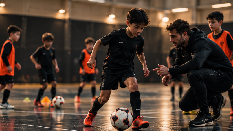 Soccer North FC Elite program training session
